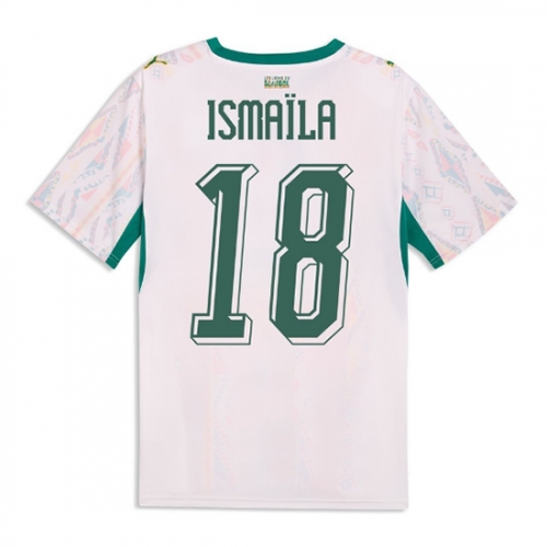 Billige Fotballdrakt Senegal Ismaila Sarr #18 Replika Hjemmedrakt VM 2026 Kortermet Billige Fotballdrakt Senegal Ismaila Sarr #18 Replika Hjemmedrakt VM 2026 Kortermet